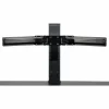 Ergotron Crossbar for Monitor, Display, Workstation - Black