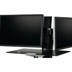 Ergotron Crossbar for Monitor, Display, Workstation - Black