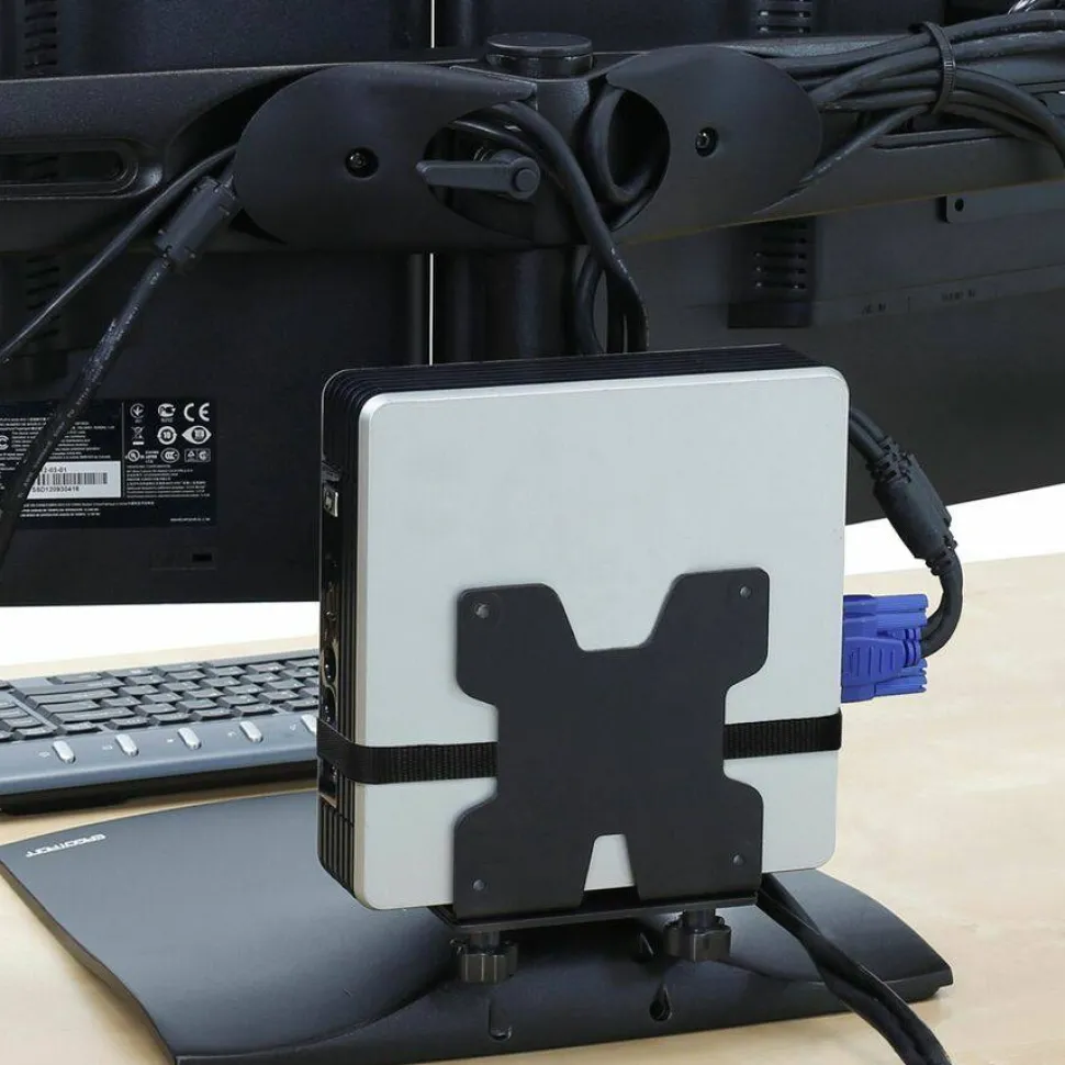 Ergotron DS100 Dual-Monitor Desk Stand, 33322200