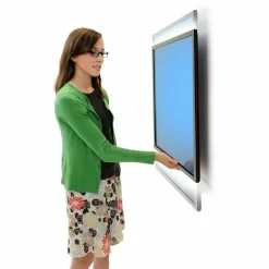 Ergotron Glide Wall Mount for TV, Display - Black