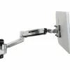 Ergotron Mounting Arm for Flat Panel Display, All-in-One Computer - Polished Aluminum - Adjustable - 46" Screen Support - 45383026