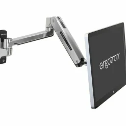 Ergotron Mounting Arm for Flat Panel Display, All-in-One Computer - Polished Aluminum - Adjustable - 46