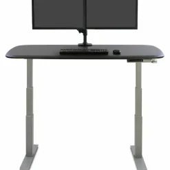 Ergotron Mounting Arm for Monitor, Display Screen, LCD Display - Black - Landscape/Portrait