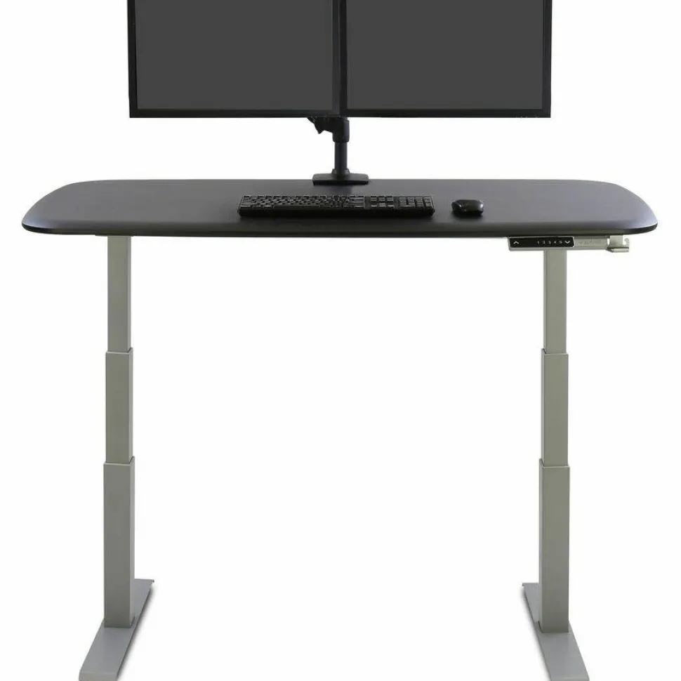 Ergotron Mounting Arm for Monitor, Display Screen, LCD Display - Black - Landscape/Portrait