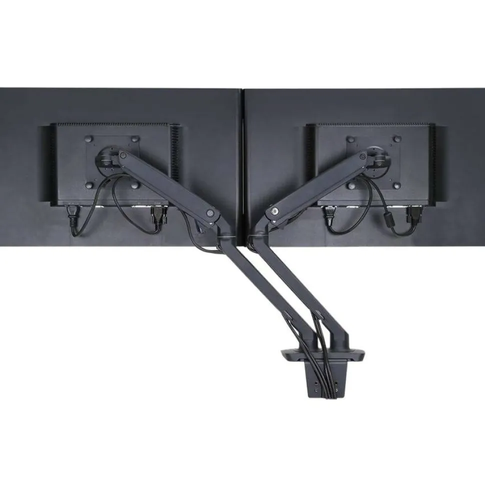 Ergotron Mounting Arm for Monitor, Display Screen, LCD Monitor - Black - Landscape/Portrait