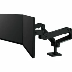 Ergotron Mounting Arm for Monitor, Display, LCD Display - Black