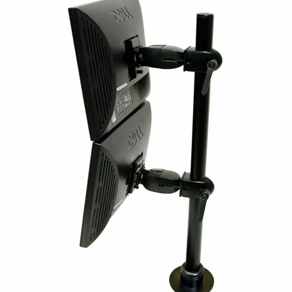 Ergotron Mounting Base for Desk Stand, Monitor - Black