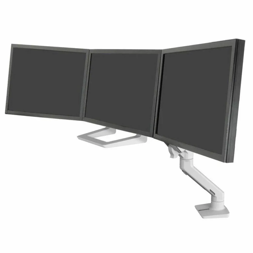 Ergotron Mounting Bow/Pivot for Monitor, Mounting Arm, Display Screen - White