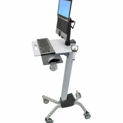 Ergotron Mounting Bracket for Notebook, Cart, Computer - Black - Vertical