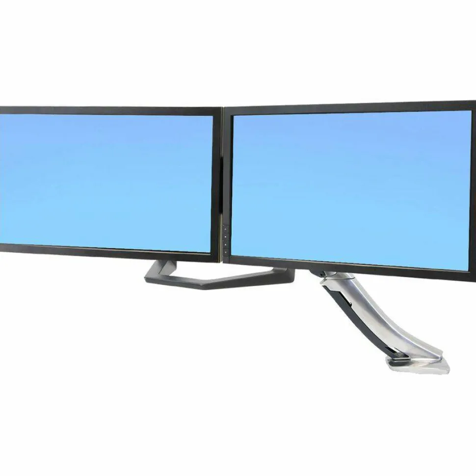 Ergotron Mounting Bracket for Monitor, Display, Monitor Mount, Mounting Arm, Workstation - Black