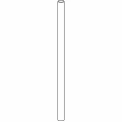 Ergotron Mounting Pole for Display, Monitor, Mounting Base - Black