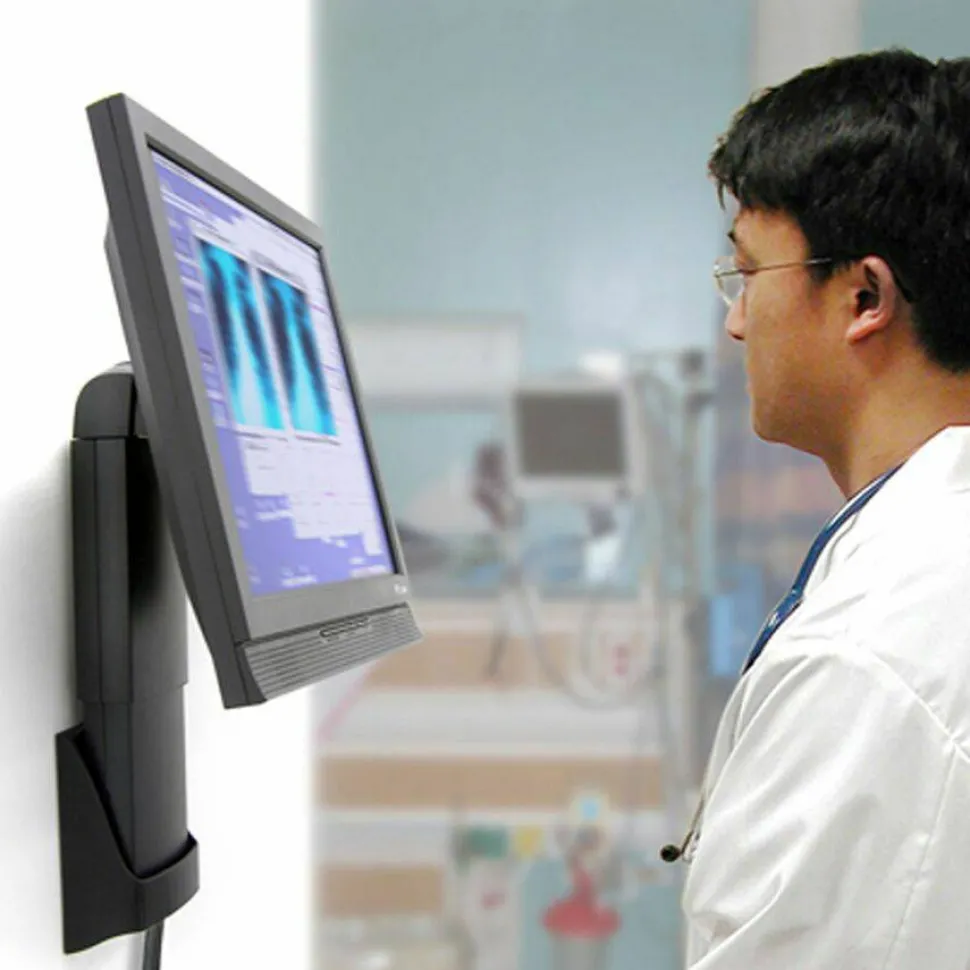 Ergotron Neo-Flex Wall Mount for Monitor, LCD Display, TV, Display, Display Screen - Black - Landscape/Portrait