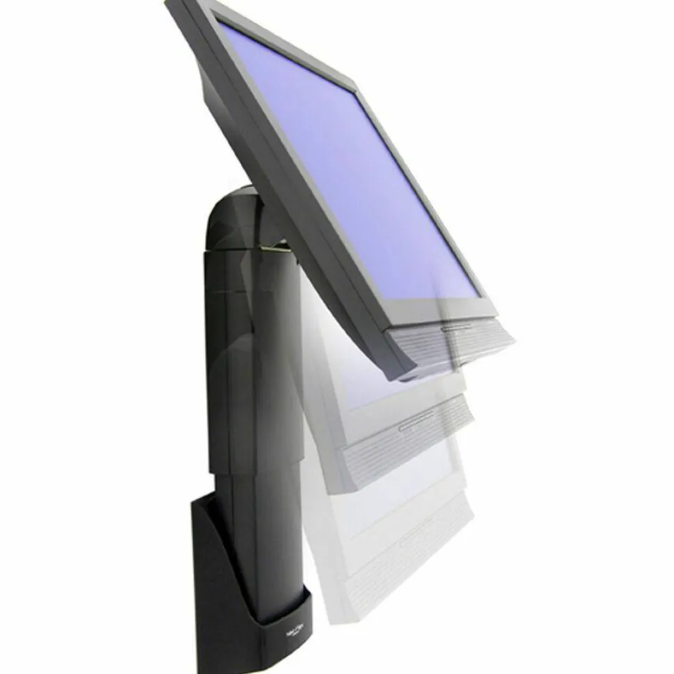 Ergotron Neo-Flex Wall Mount for Monitor, LCD Display, TV, Display, Display Screen - Black - Landscape/Portrait
