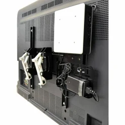 Ergotron SIM90 Wall Mount for Digital Signage Display, Display, Mini PC, Thin Client, DVD Player, Wireless Range Extender, CPU - Black - Landscape/Portrait