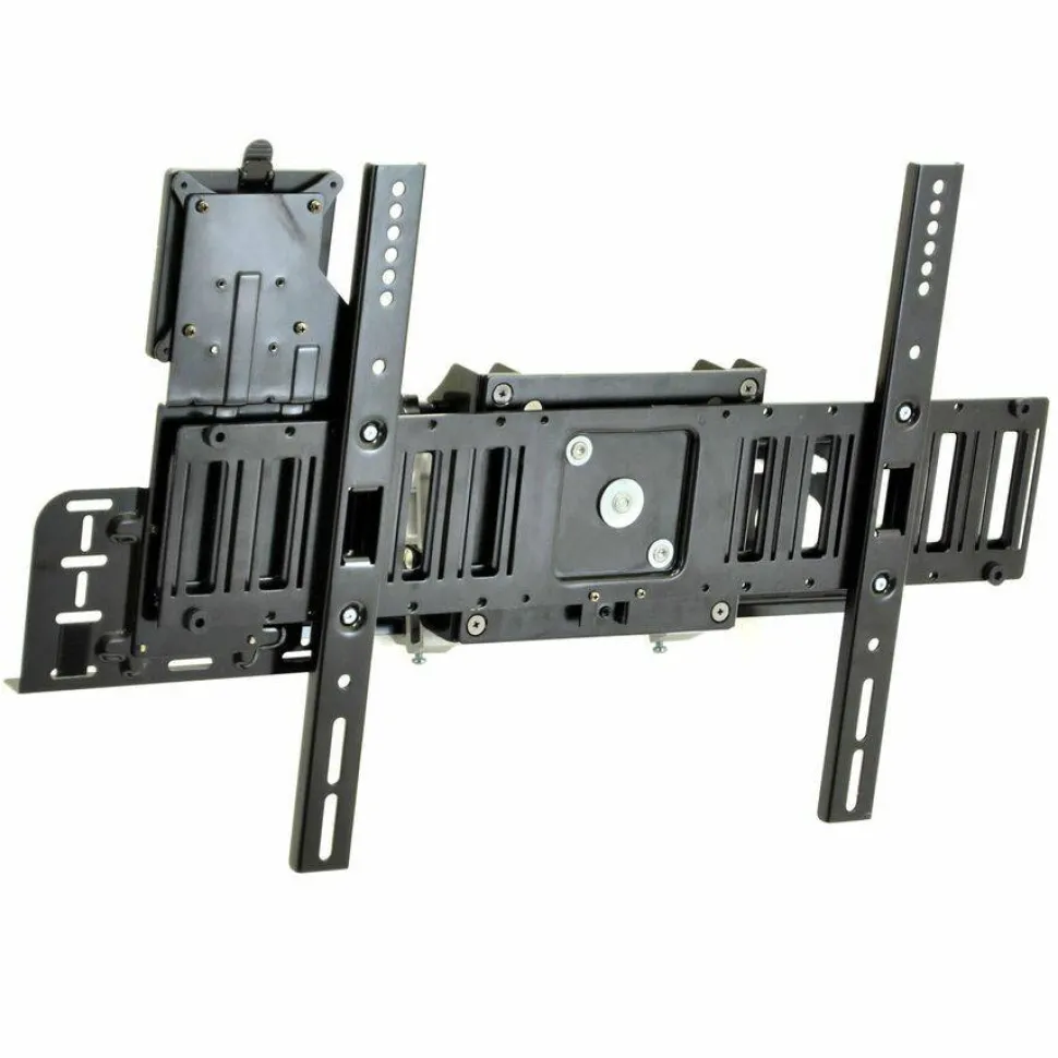 Ergotron SIM90 Wall Mount for Digital Signage Display, Display, Mini PC, Thin Client, DVD Player, Wireless Range Extender, CPU - Black - Landscape/Portrait