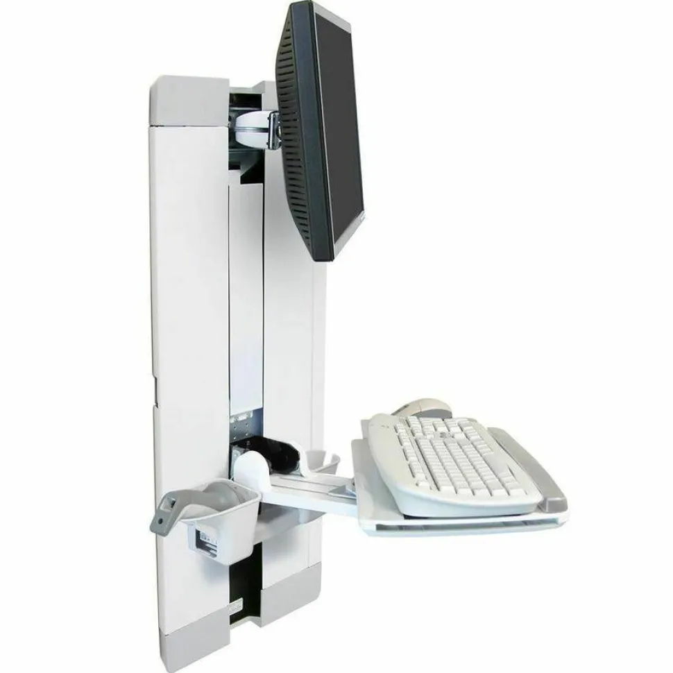 Ergotron StyleView 60-609-216 Lift for Flat Panel Display, Keyboard, Monitor - White