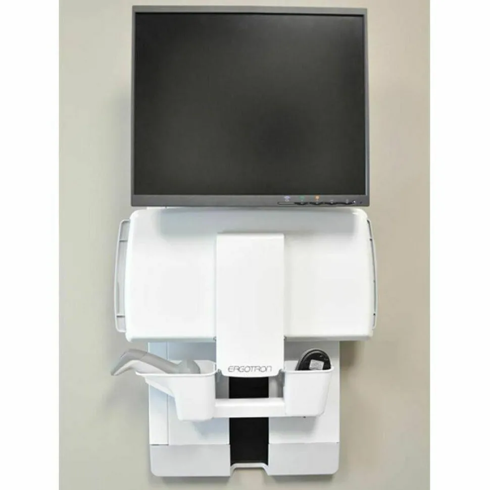 Ergotron StyleView 60-609-216 Lift for Flat Panel Display, Keyboard, Monitor - White
