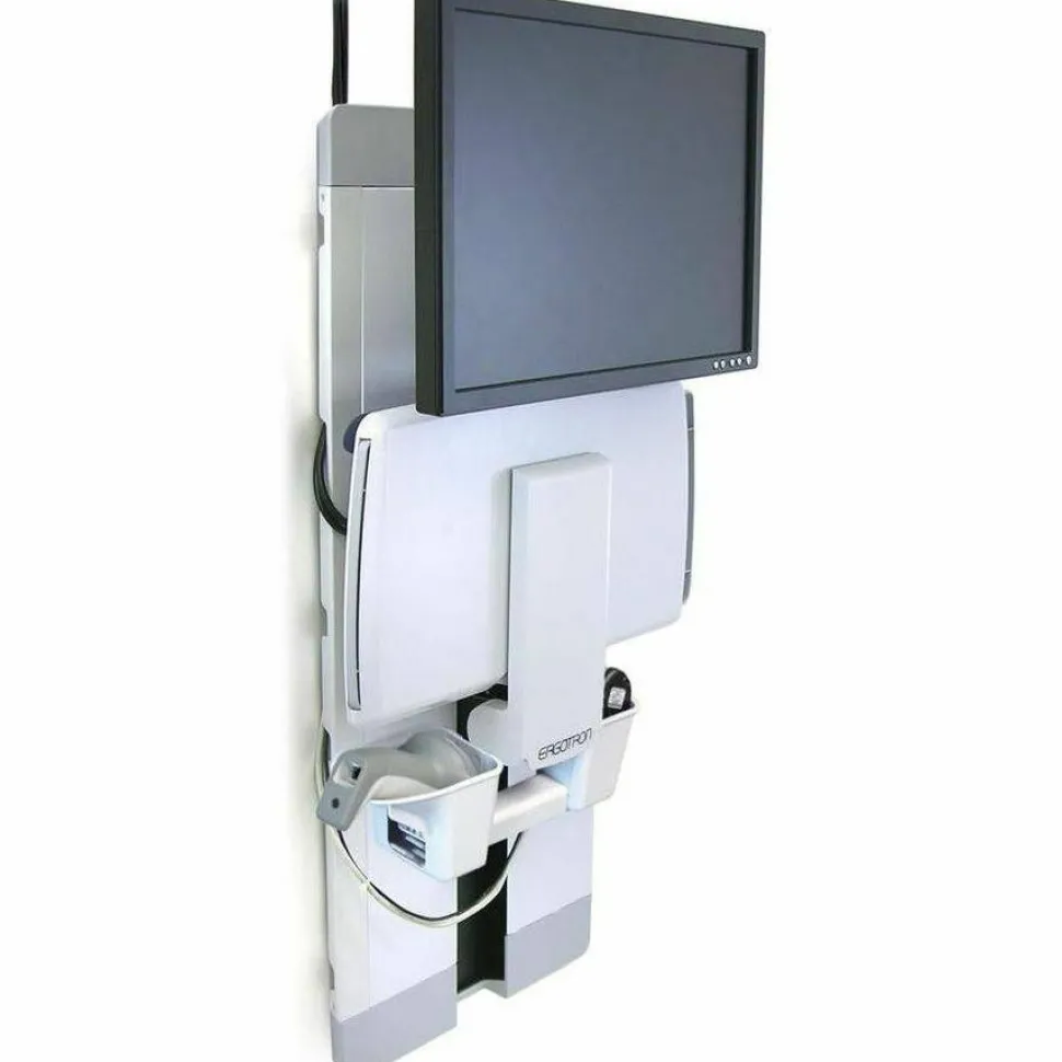 Ergotron StyleView 60-609-216 Lift for Flat Panel Display, Keyboard, Monitor - White