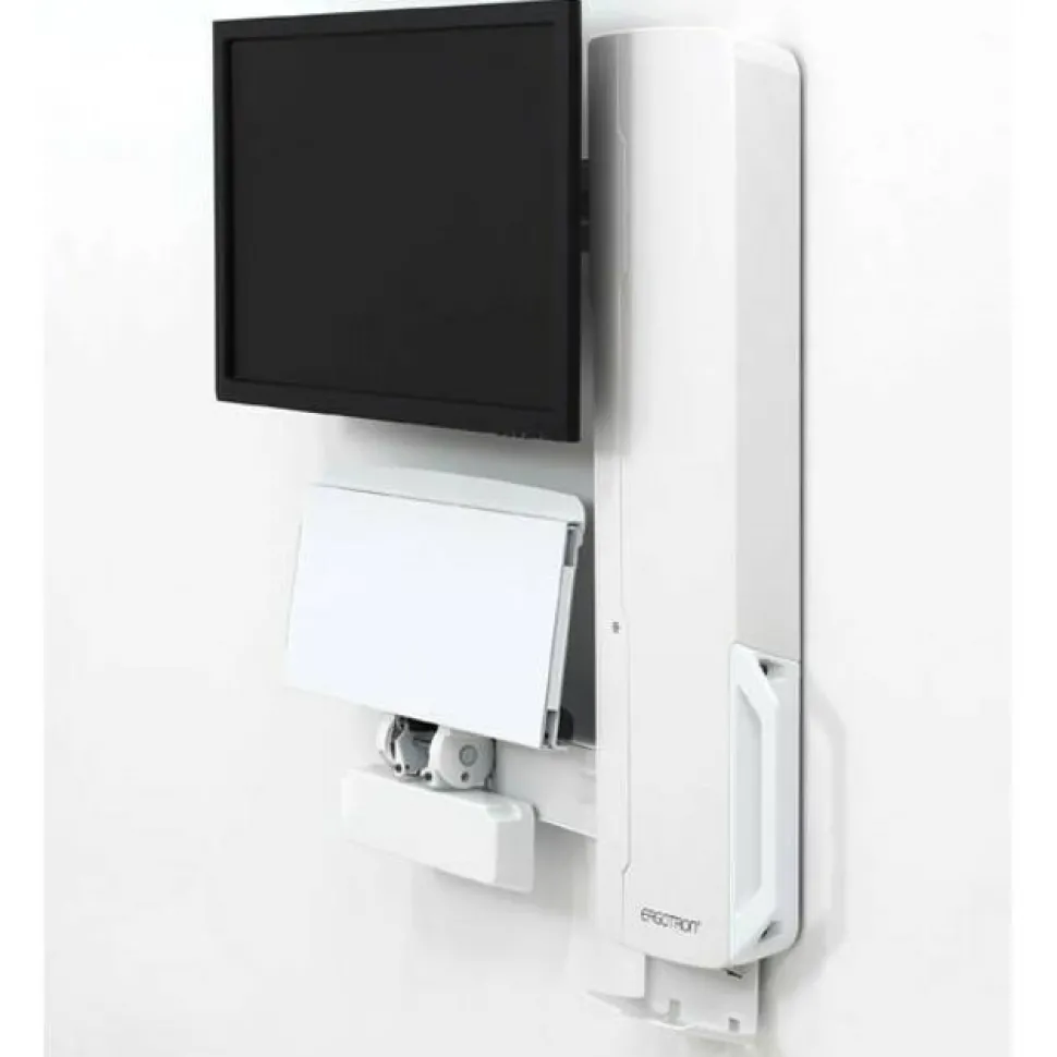 Ergotron StyleView Lift for Mouse, Monitor, Keyboard - White