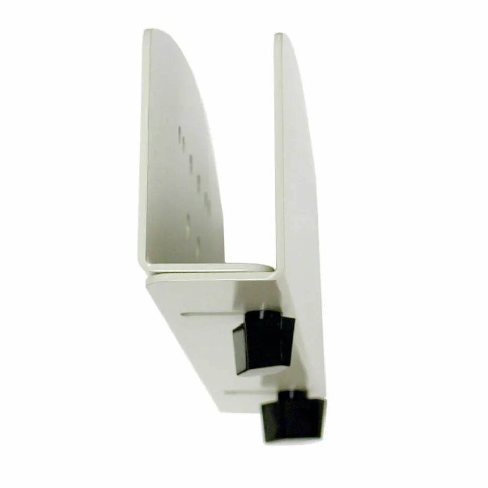 Ergotron Wall Mount for CPU, Computer, PC, Power Supply, Cart, Medical Cart, Workstation, Mounting Arm, Wall Mount, Mounting Bracket - White - Vertical