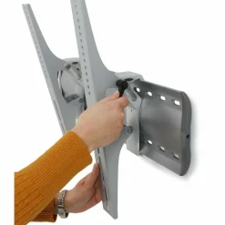 Ergotron Wall Mount for Display, TV, Flat Panel Display - Silver