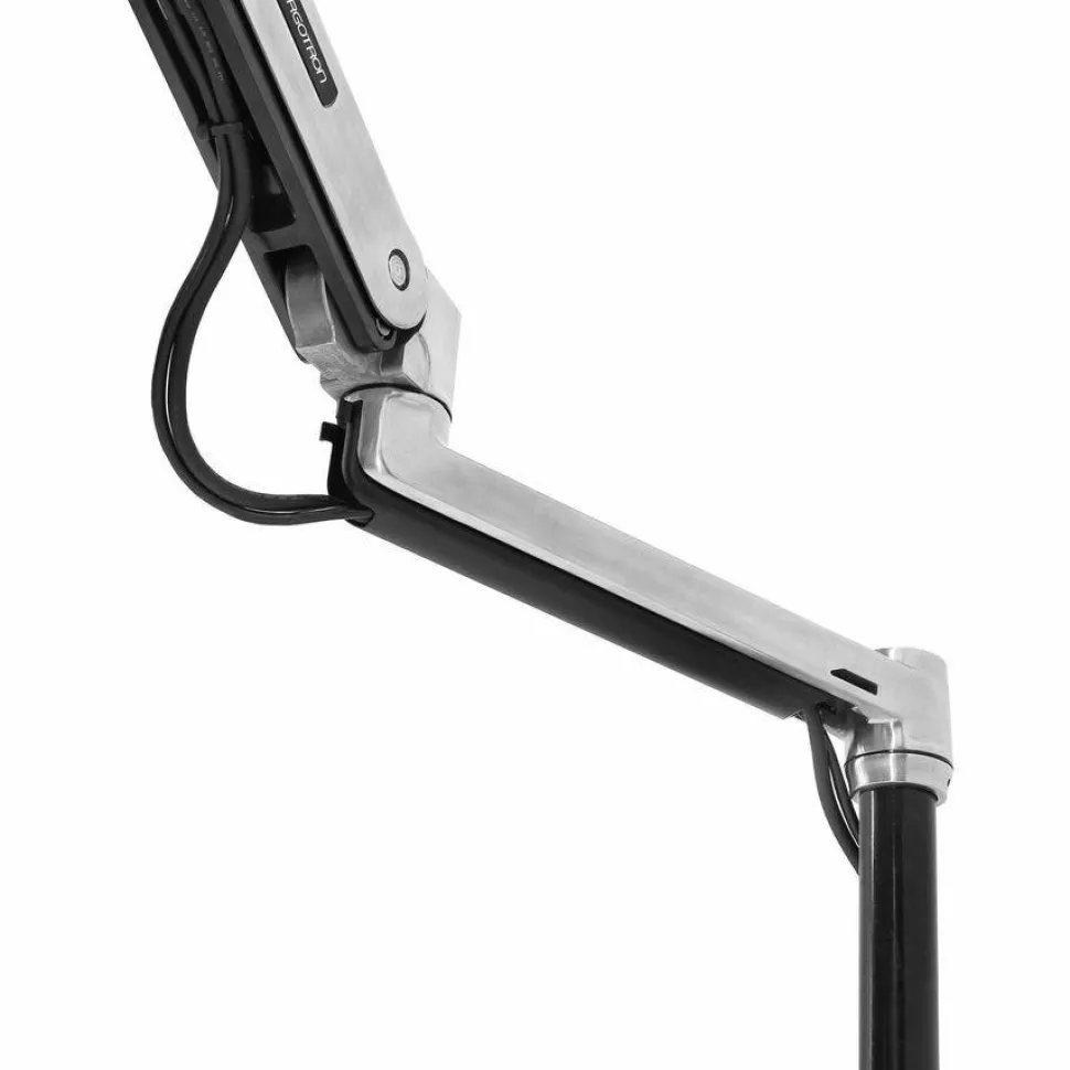 Ergotron WorkFit-LX Mounting Arm for Monitor, Display Screen, Keyboard - Polished Aluminum