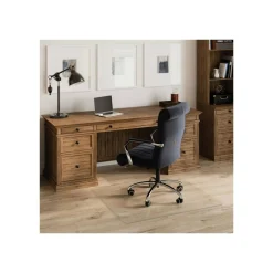 ES Robbins Everlife Chairmat with Lip - Carpeted Floor - 48