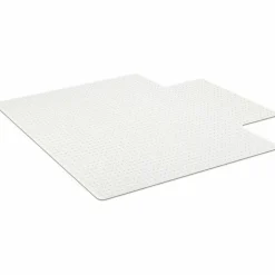 ES Robbins EverLife Intensive Use Chair Mat for High to Extra-High/Plush Pile Carpeted Floors, Rectangular with Lip, 45