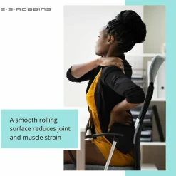 ES Robbins Hard Floor Chair Mat, Standard Lip, 45
