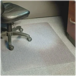 ES Robbins Task Series AnchorBar Carpet Chair Mat, Rectangular, 46