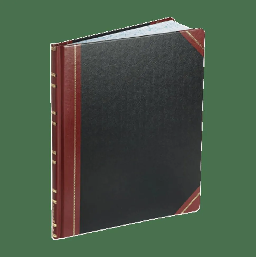 Esselte Columnar Book, 12-Column to Rt., 12 1/4" x 10 1/8", 150 Sheets, Black