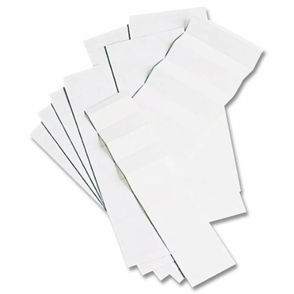 Esselte Hanging File Folder Label Inserts, 1/5-Cut, White, Pack Of 100