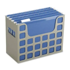 Esselte Oxford Techfile Hanging File Bin, Letter Size, Putty