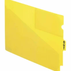 Esselte Recycled Colored Vinyl Out Guides - 1 Printed Tab(s) - Message - OUT - 12.8