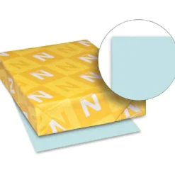 Exact Vellum Bristol Card Stock, Blue, Letter (8.5
