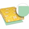 Exact Vellum Bristol Card Stock, Green, Letter (8.5" x 11"), 67 Lb, Pack Of 250