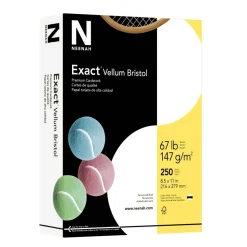 Exact Vellum Bristol Inkjet/Laser Print Copy And Multi-Use Paper, Letter Size (8 1/2