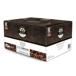 Executive Suite Coffee Single-Serve Coffee K-Cup, House Blend, Carton Of 70