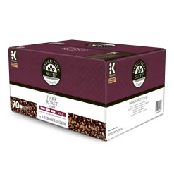 Executive Suite Coffee Single-Serve Coffee K-Cup, Dark Roast, Carton Of 70