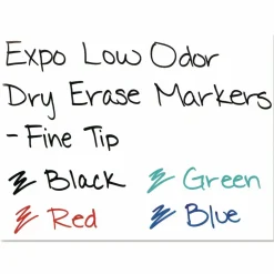 Expo Low-Odor Dry Erase Markers