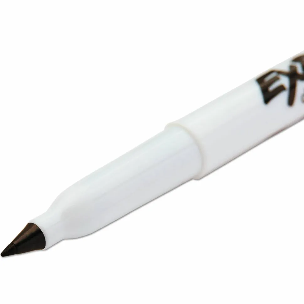 EXPO Low-Odor Dry Erase Marker Office Value Pack, Extra-Fine Bullet Tip, Black, 36/Pack