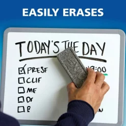 EXPO Low-Odor Dry-Erase Markers, Fine Point, Black, Pack Of 4