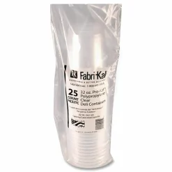 Fabri-Kal Microwavable Deli Containers, 32 oz, 4.6