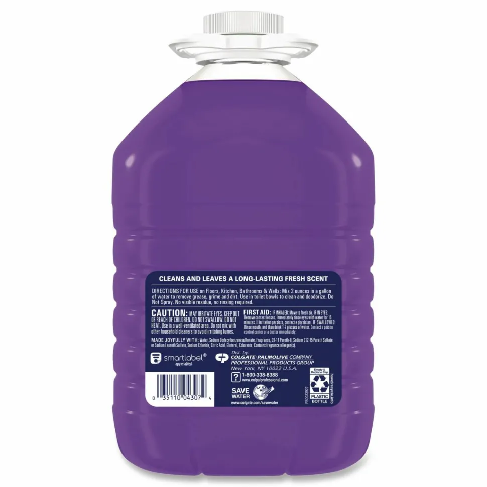 Fabuloso All-Purpose Cleaner, Lavender Scent, 1 Gallon, Case Of 4 Bottles