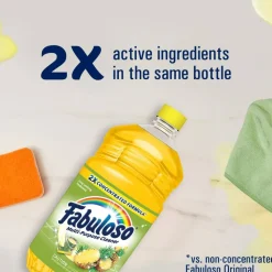 Fabuloso Multi-Purpose Cleaner, Pineapple Scent, 56 Oz, Case Of 6 Bottles