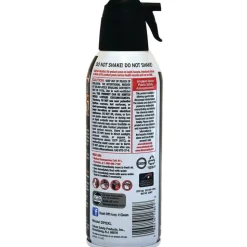 Falcon Safety Dust Off DPSXLRCP Compressed Gas, 10 Oz, Pack Of 12