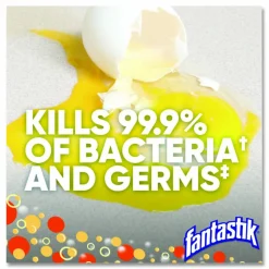 Fantastik Multi-Surface Disinfectant Degreaser, 1 Gallon Bottle, 4/Carton