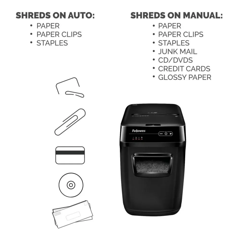 Fellowes© AutoMax 150C Auto-Feed Shredder