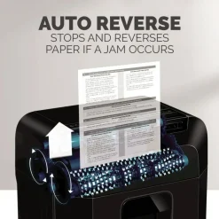Fellowes AutoMax 100MA Micro-Cut Shredder, 100 Auto/ 10 Manual Sheet Capacity