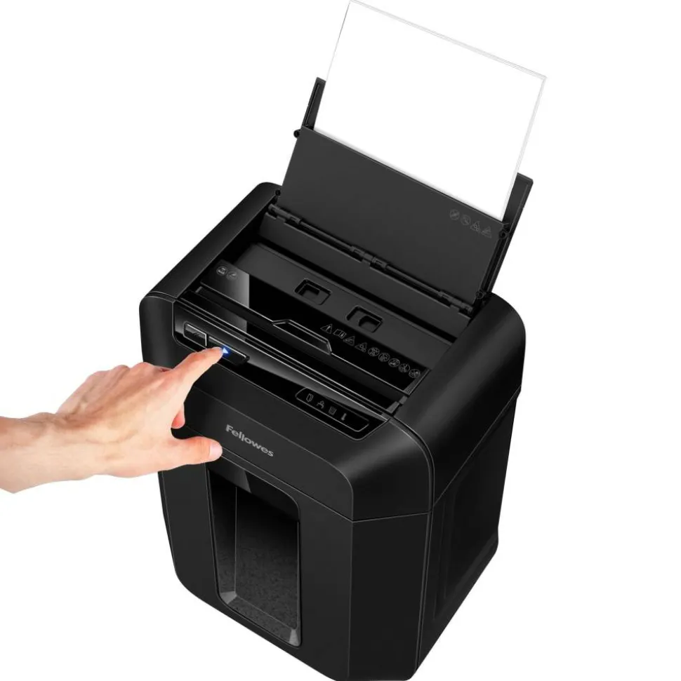 Fellowes AutoMax 100MA Micro-Cut Shredder, 100 Auto/ 10 Manual Sheet Capacity